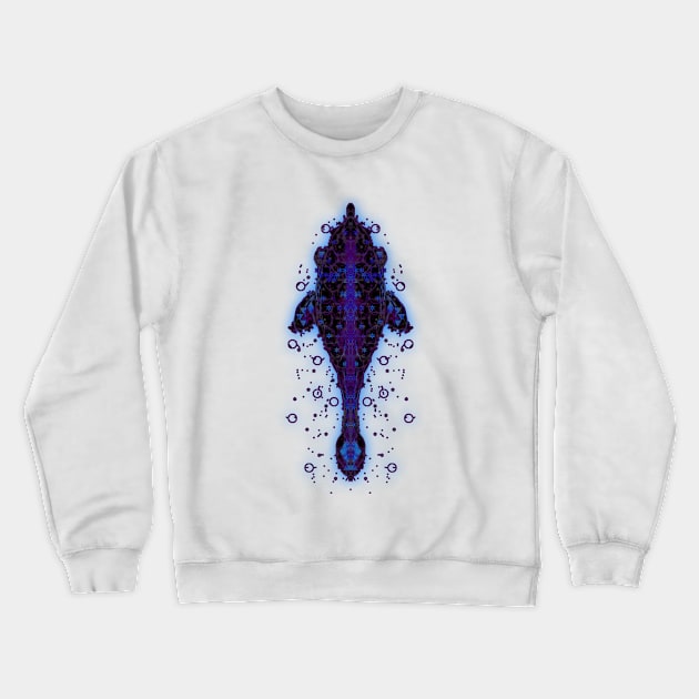 Pisces 3c Magenta Crewneck Sweatshirt by Boogie 72